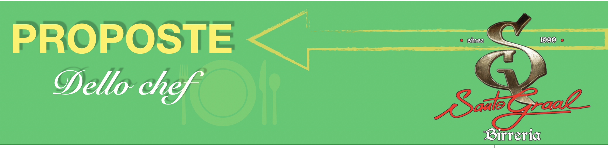 Proposte dello Chef